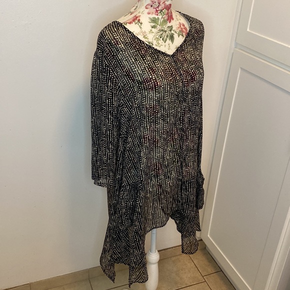 Franne Golde Transparent Speckled Tunic - Picture 3 of 7